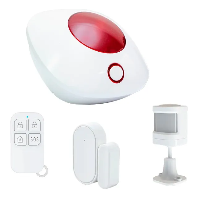 Alarma Para Casa Inalámbrica Wifi - Kit De Alarma Apto