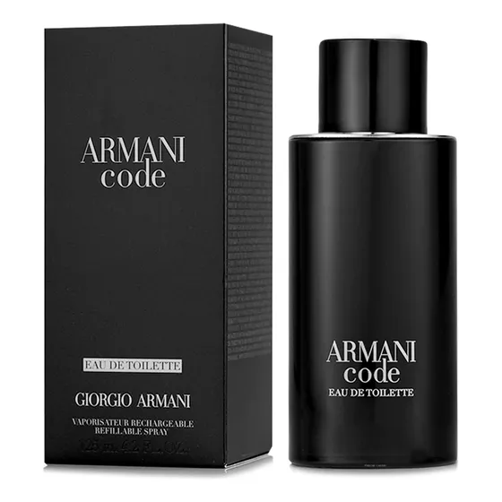 Armani Code Eau De Toilette Spray Hombre 125 Ml Recargable