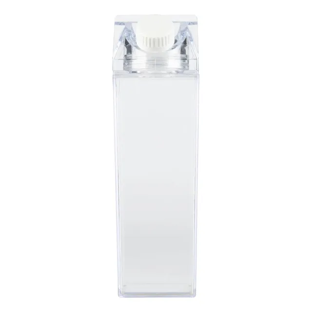 Jarra Botella Transparente 1000ml Con Tapa En Acrilico