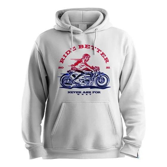 Buzo Canguro Con Capucha Autos Motos Unisex