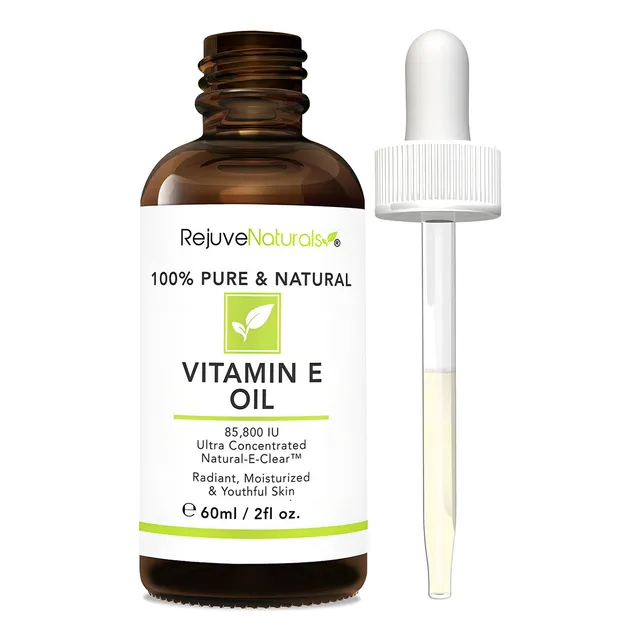 Aceite De Vitamina E Puro Para Reparar Piel Seca Y Dañada