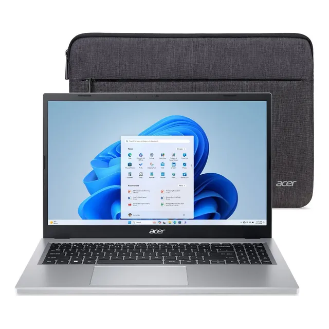 Acer Aspire 3 15.6 Fhd Ips Ryzen 5 7520u 8gb 512gb Con Funda