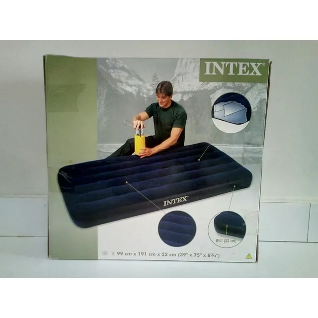 Colchón Inflable Individual, Marca: Intex. Nuevo.