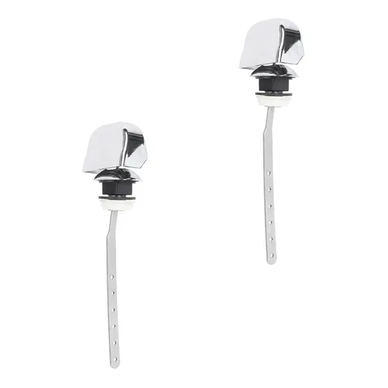 Side Montaje Toilet Handle Lever 2pcs Tank Flush