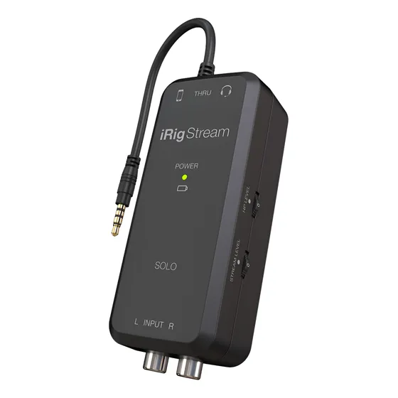 Ik Multimedia, Irig Stream Solo Interfaz Para Smartphone 3.5