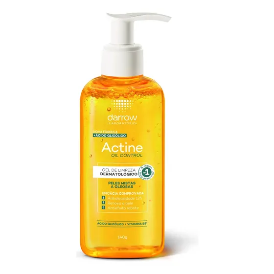 Gel de Limpeza Facial Darrow Actine Oil Control Refil 140g
