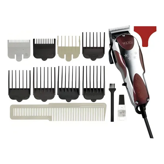 Maquina Wahl Magiclip Compre Seguro Gtia Wah Uruguay Color Rojo Y Plata