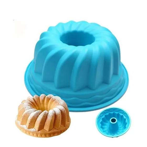 Molde De Silicón Remolino Espiral Gelatinas Repostería