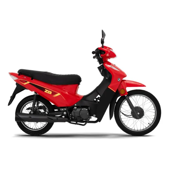Zanella Zb 110 Base 2025 Cub Zb110 0km Gris Rojo De Titta