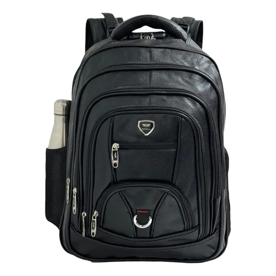 Mochila Masculina Couro | Mercado Livre