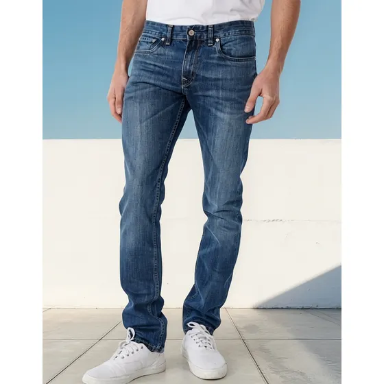 Jeans Hombre Bensimon Taylor Vintage Recto Angosto Pre