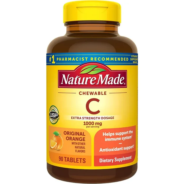 Vitamina C 1000 Mg Nature Made 90 Tabletas