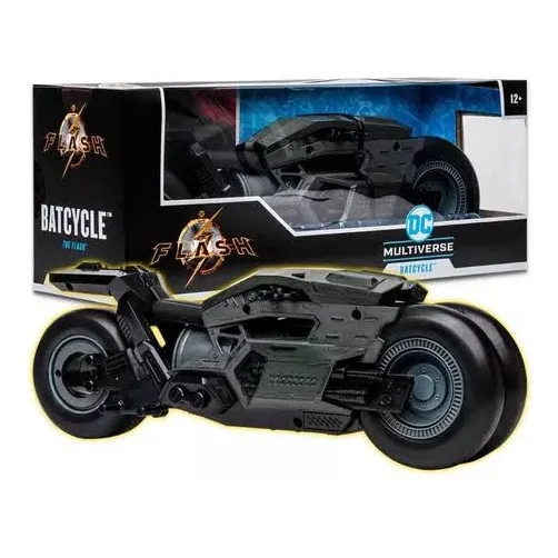 Batcycle + Batman (the Flash Movie) 
