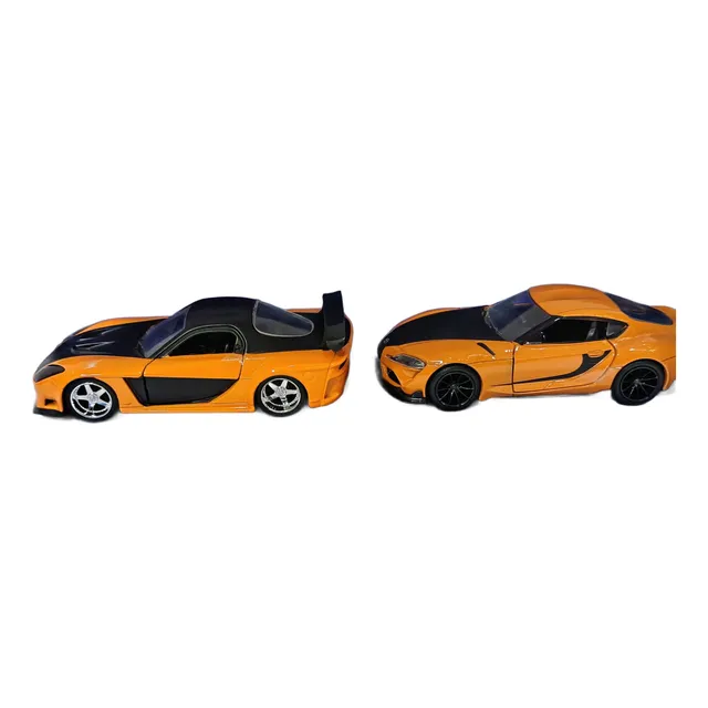 Jada 1:32 Set Mazda Rx-7 Y Toyota Gr Supra Escala