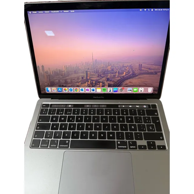 Apple Macbook Pro 2020 13  500gb Ssd 16gb Ram Model: A2251 Plateado
