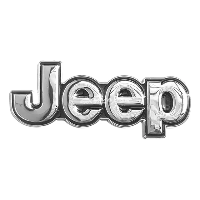 Emblema Logo Jeep Posterior Cromo Renegade Compass Cherokee