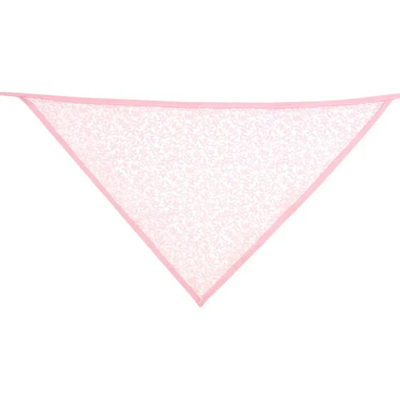 Bandana De Pañuelo Triangular Con Estampado De Fresas Rosas