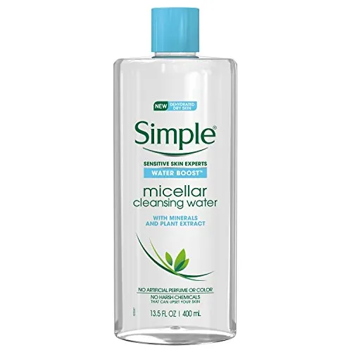 Agua Simple Impulso Micellar Agua De Limpieza Para La Fqhrm
