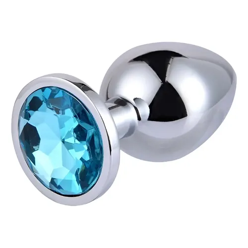 Plug Anal Acero Grande Anal Plug Anales Strass + Color Rojo