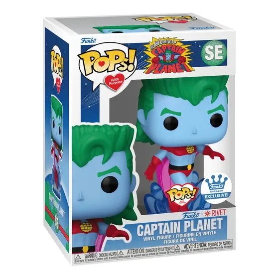 Funko Pop Captain Planet Se Exclusivo Funko Shop