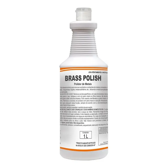 Limpador E Polidor De Metais Prata Inox Cromados Bronze