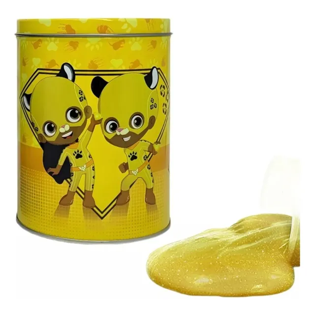 Slime Luccas Neto Aventureiros Geleia Não Gruda Latão 1kg