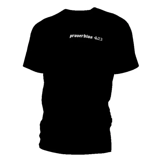 Camiseta Cristiana Urbana Street - Proverbios 4:23