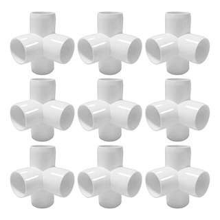 Codo De Pvc En Forma De T De 4 Vías Y 1/2 Pulgadas, Confecci Codo De Pvc En Forma De T De 4 Vías Y 1/2 Pulgadas, Confecci