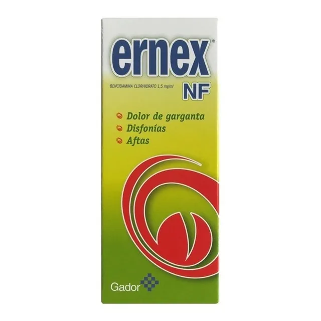 Ernex® Nf Spray 30ml - Dolor Garganta & Aftas