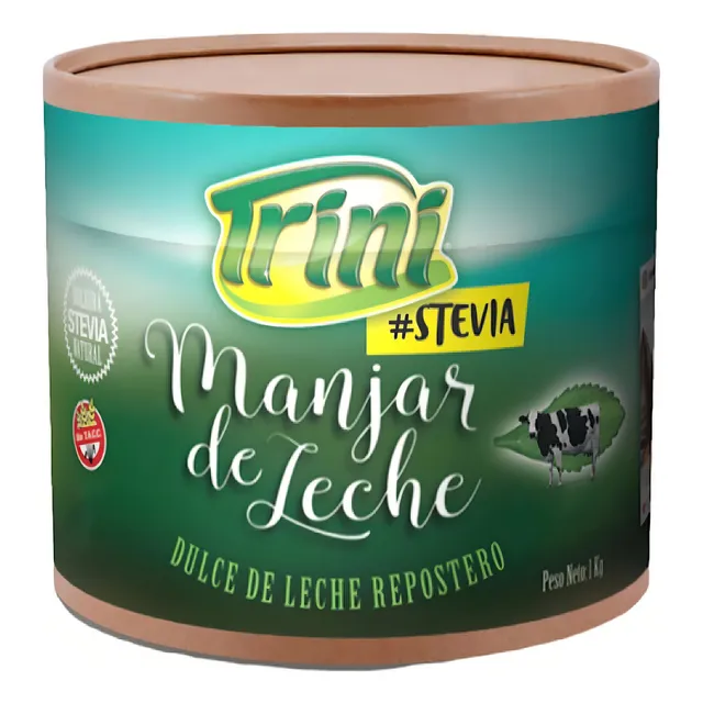 Dulce De Leche Sin Azúcar Trini Con Stevia Sin Tacc X 1 Kg.