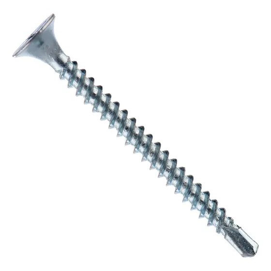 Tornillo Volcanita Punta Broca Zincado 8x3 250-und