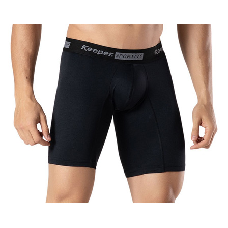 Kit 2 Cueca Boxer Long Leg Esportiva Microfibra Box Academia Kit 2 Cueca Boxer Long Leg Esportiva Microfibra Box Academia