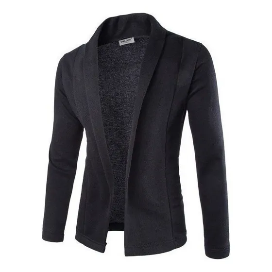 W Casaco Casual De Roupas Masculinas Simples Cardigan Slim