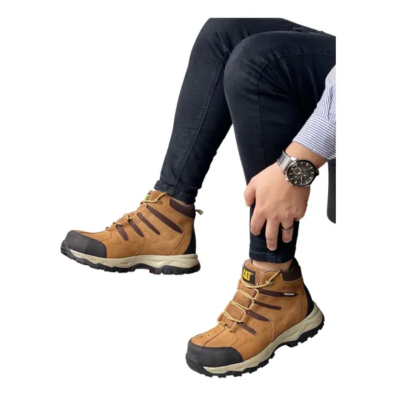 Zapatos Y Botines Con Punta De Acero Caballero