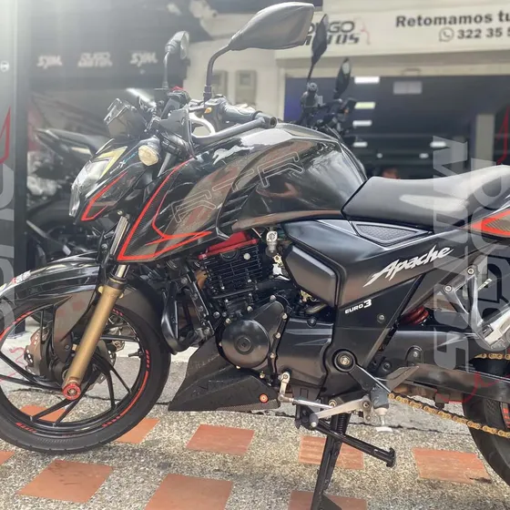 Apache Rtr 200 4v Carburada 2022 ¡facil Financiacion!