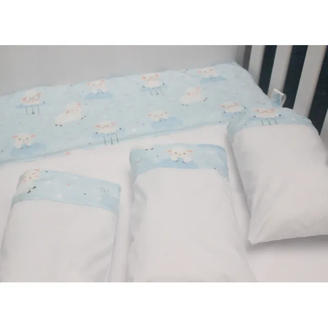 Juego De Sabanas Completo Corral + 3almohadas +3 Fundas Bebé
