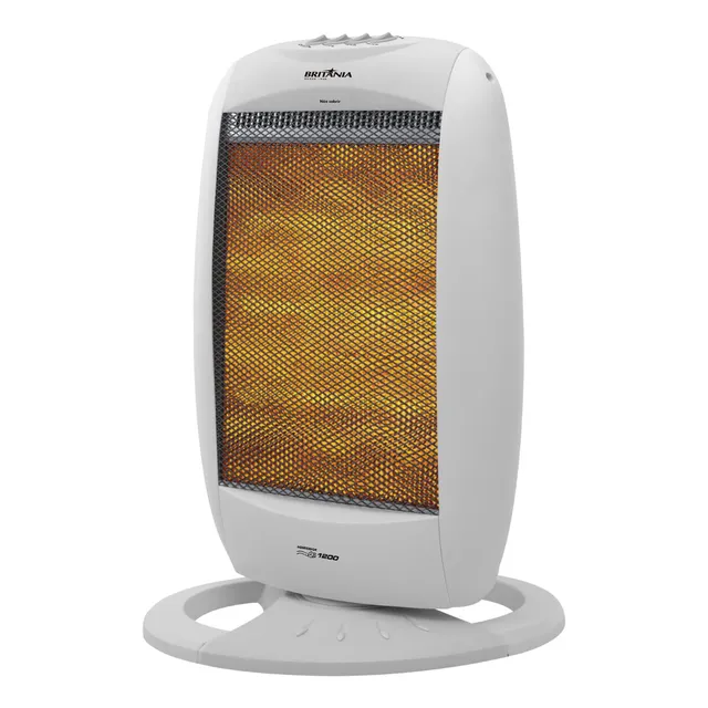 Aquecedor BritĂąnia Ab 1200w LĂąmpadas De HalogĂȘnio Cor Branco Aquecedor BritĂąnia Ab 1200w LĂąmpadas De HalogĂȘnio Cor Branco