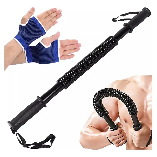 40-60kg Brazo Barra Ejercicio Fitness Pesas Resistencia Casa