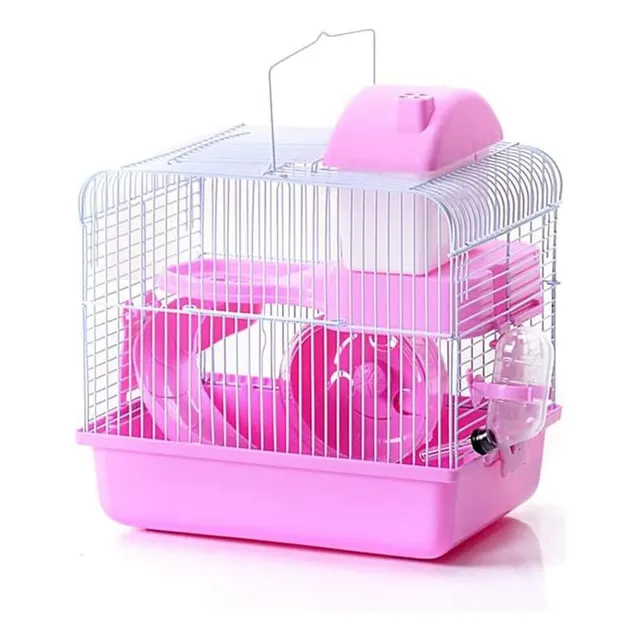 Jaula Hamster Ratones Roedores Jerbo 2 Pisos