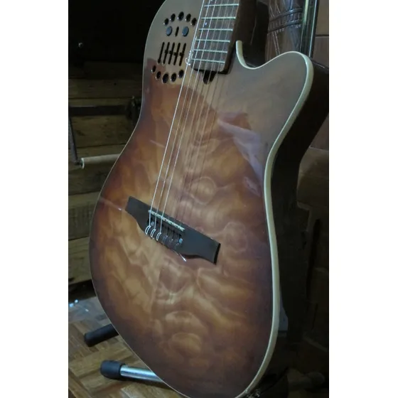 Guitarra Electrocriolla Casas G4r Simil Godin Nylon Quilted