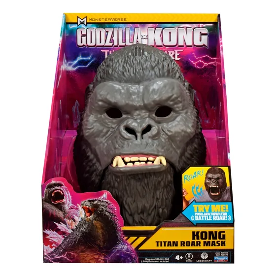 Máscara Titan Roar King Kong 4+ Godzilla X Kong The New Empire