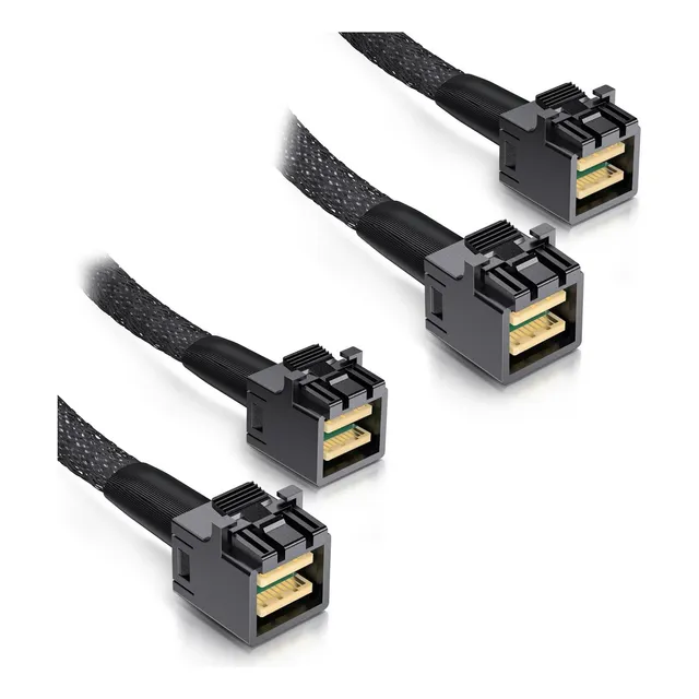 Paquete 2 Cable Interno Mini Sas Hd Sff 8643 A Sff 8643 Mini
