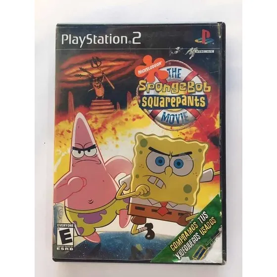 Bob Esponja La Pelicula Ps2 Original