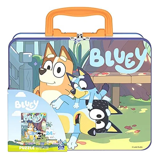 Rompecabezas De Lata Bluey Lunch, 24 Piezas