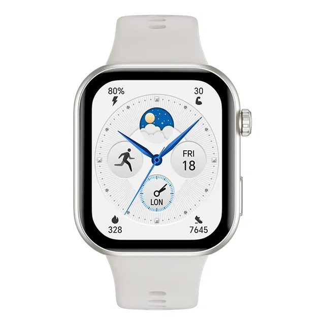 Reloj Inteligente Honor Choice Watch 2i Bt Blanco Pantalla Amoled De 1.85 Batería De Larga Duración 330 Mah Asistente Deportivo Monitor De Salud