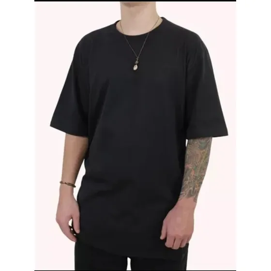 Pack X 2 Remera Oversize Unisex Liso Algodon Remeron Promo
