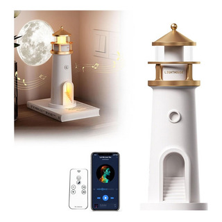 Lâmpada De Mesa Com Projetor De Luz Noturna Led Recarregável Lâmpada De Mesa Com Projetor De Luz Noturna Led Recarregável