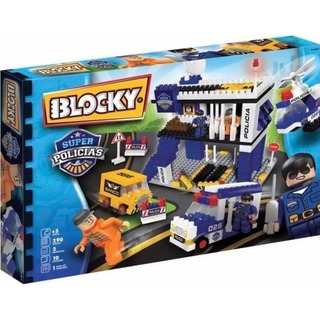 Blocky Super Policias 3 Cuartel Gral 290 Piezas Blocky Super Policias 3 Cuartel Gral 290 Piezas