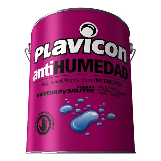 Plavicon Antihumedad Antihongo Pared Humedad Salitre 5 Kg