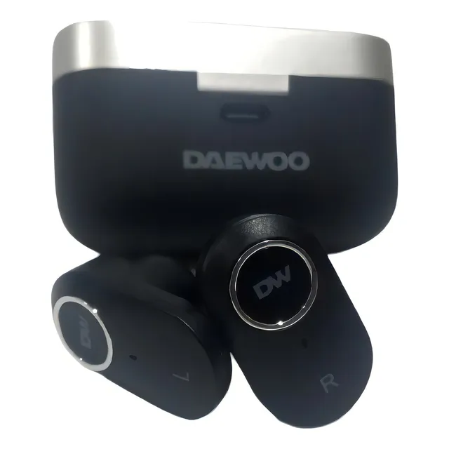 Auriculares Bluetooth In Ear Daewoo Polar Dw-pl431 Color Negro y Gris